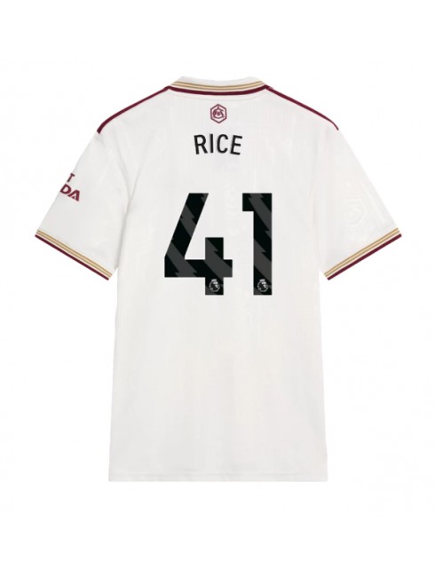 Arsenal Declan Rice #41 Rezervni Dres 2025-26 Kratak Rukavima Arsenal Declan Rice #41 Rezervni Dres 2025-26 Kratak Rukavima